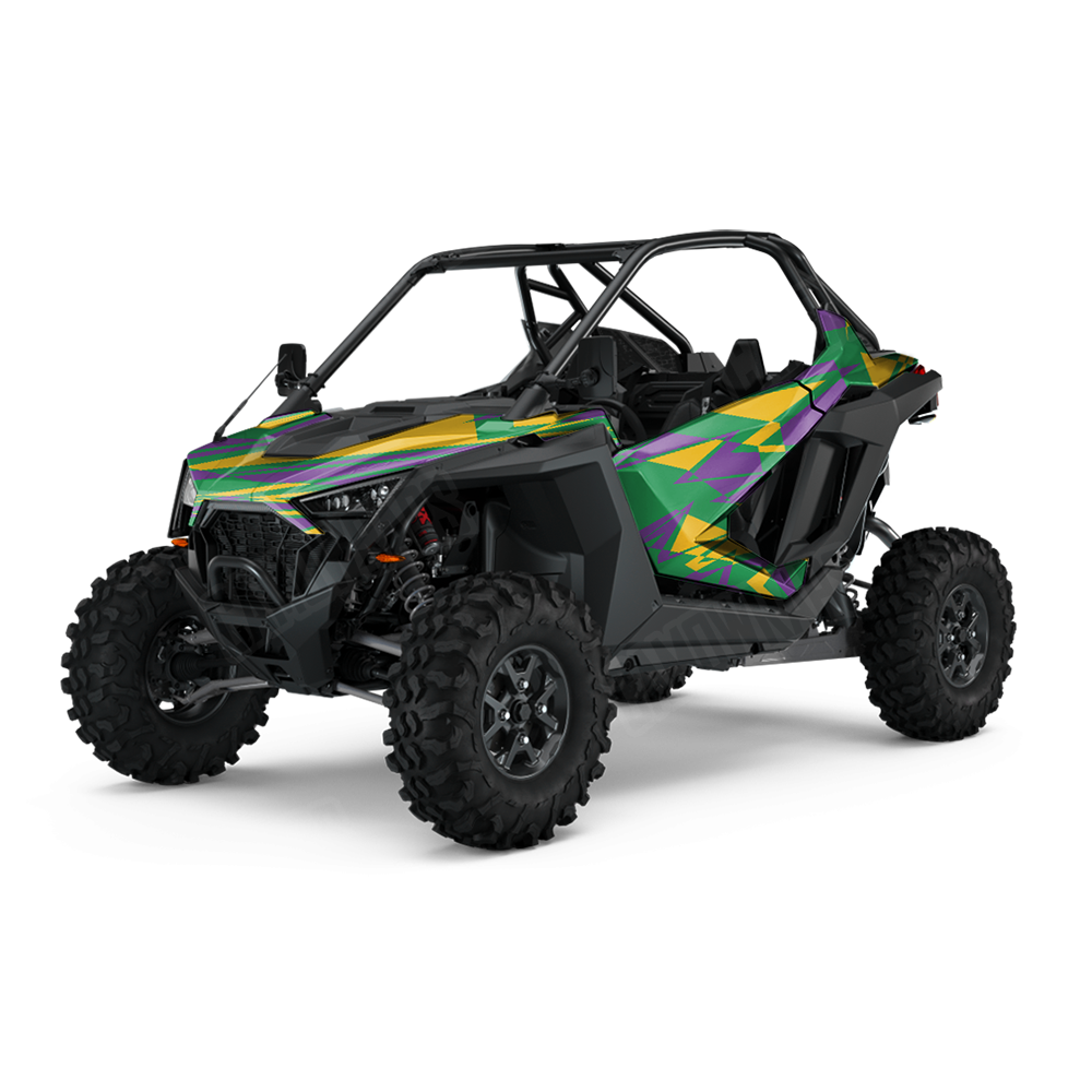 Sharp Mardi Gras UTV Wraps