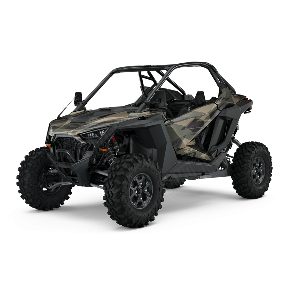 Sharp Militant Charcoal UTV Wraps