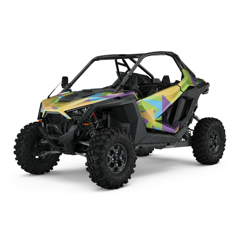 Shattered Carnival UTV Wraps