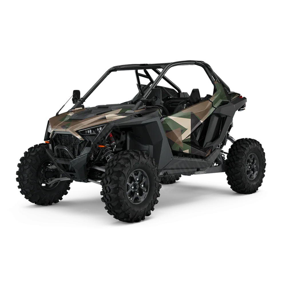 Shattered Woodland UTV Wraps