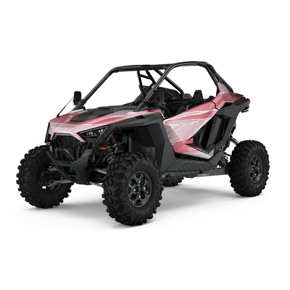 Shredded Pink UTV Wraps