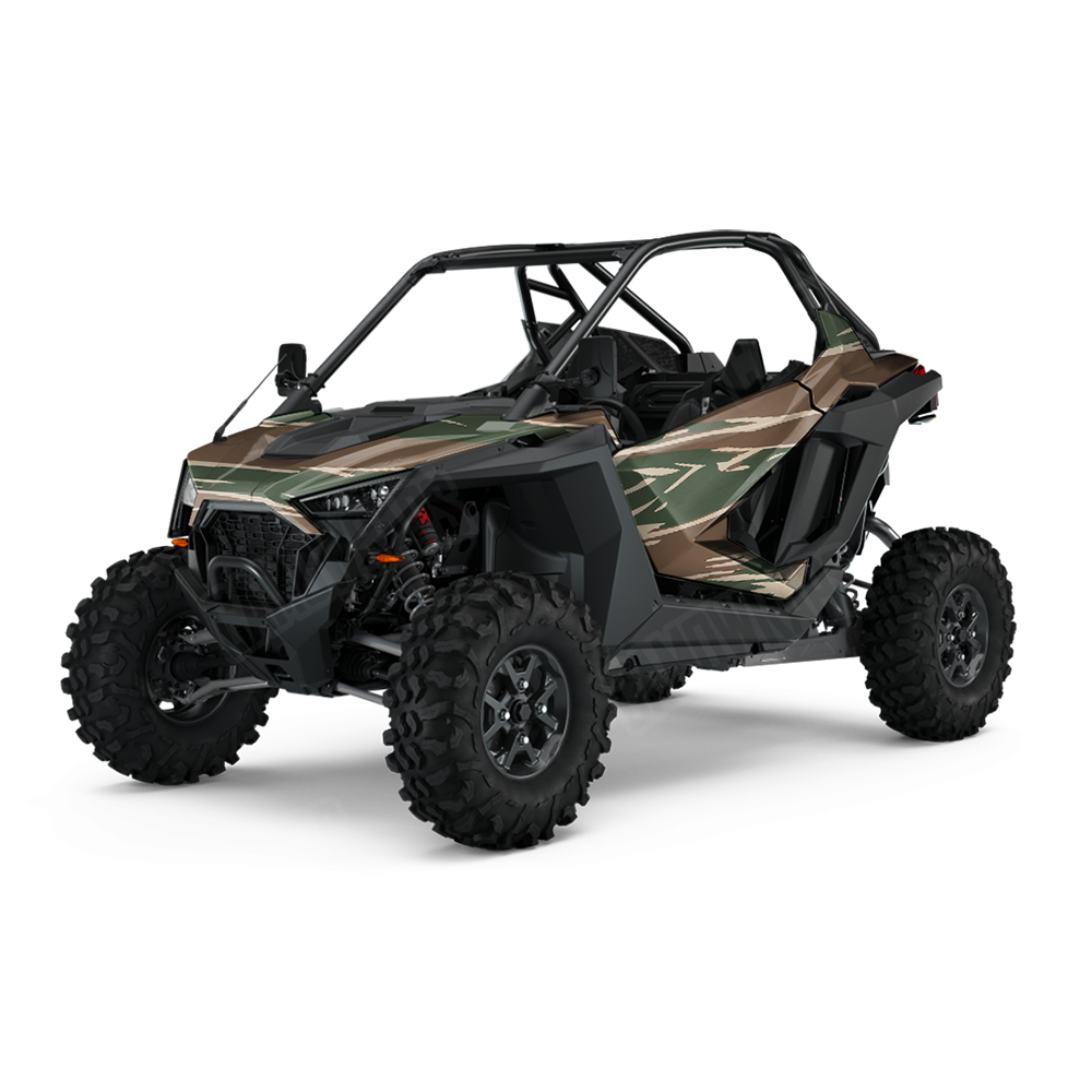 Shredded Woodland UTV Wraps