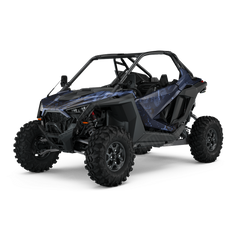 Tire Splatter Blue Midnight UTV Wraps