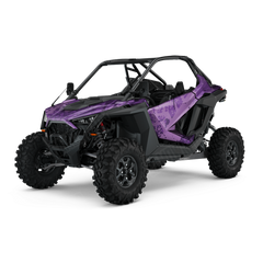 Tire Splatter Elite Purple UTV Wraps