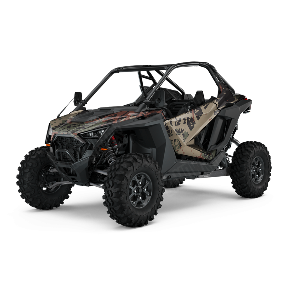 Tire Splatter Militant Copper UTV Wraps