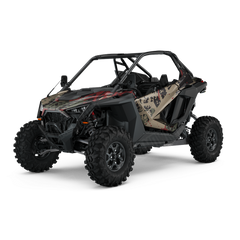 Tire Splatter Militant Red UTV Wraps