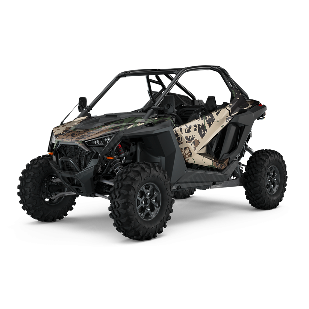Tire Splatter Woodland UTV Wraps