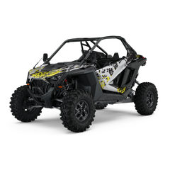 Tire Splatter Yellow Tiger UTV Wraps
