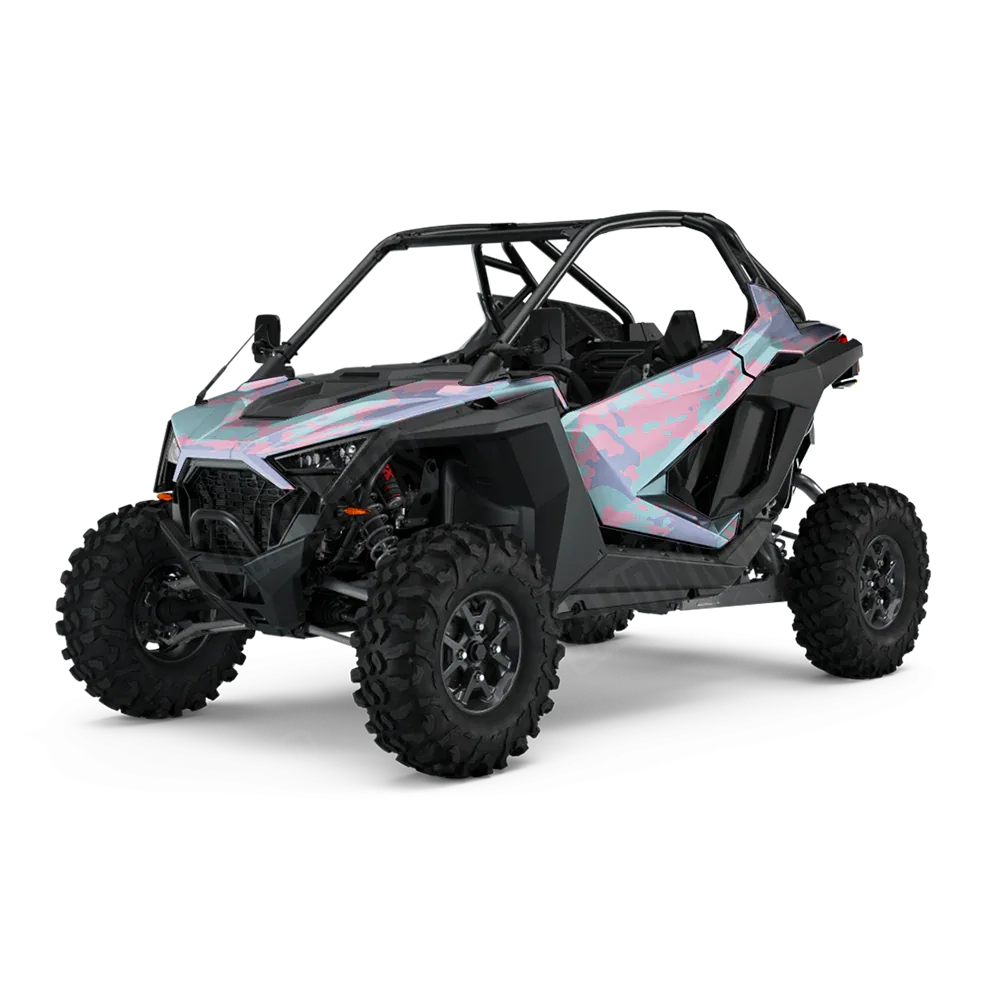 Treetop Cotton Candy UTV Wraps