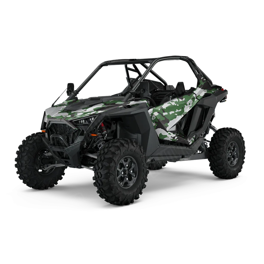 Treetop Green Tiger UTV Wraps