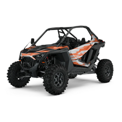 Treetop Orange Tiger UTV Wraps