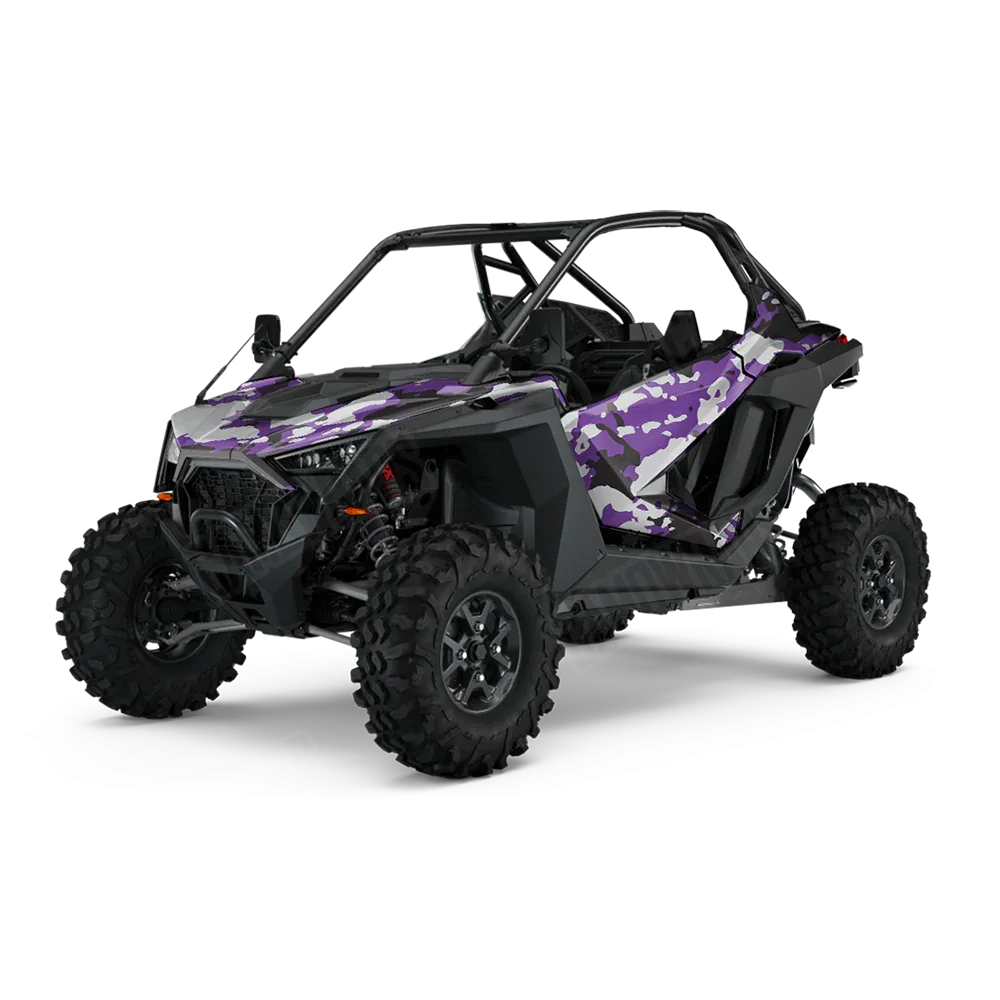 Treetop Purple Tiger UTV Wraps