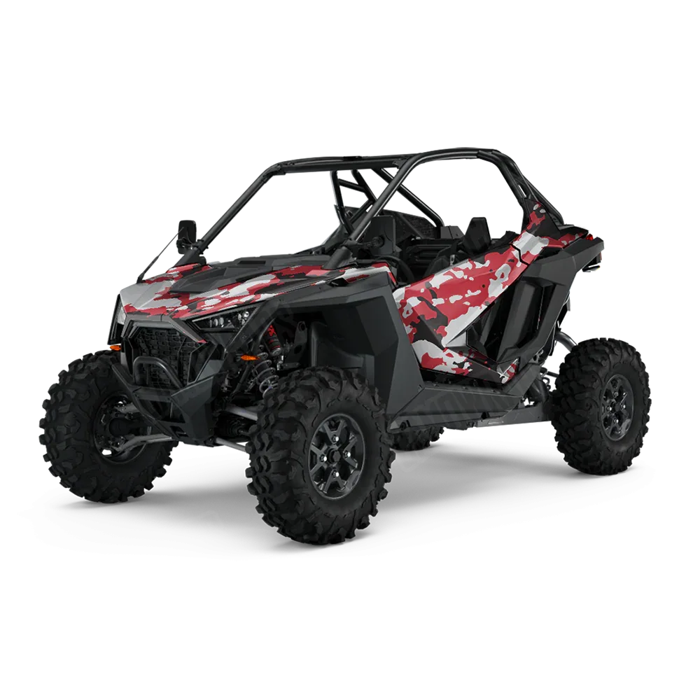 Treetop Red Tiger UTV Wraps