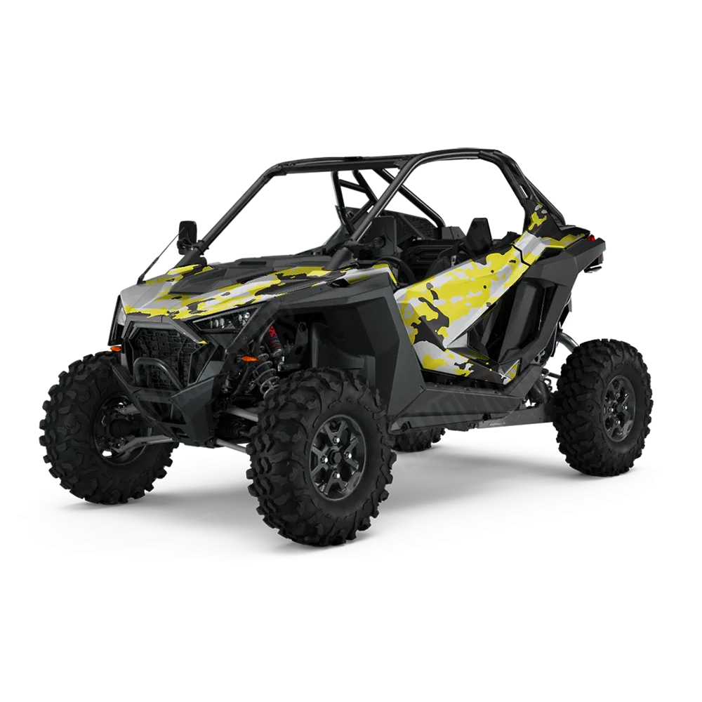 Treetop Yellow Tiger UTV Wraps