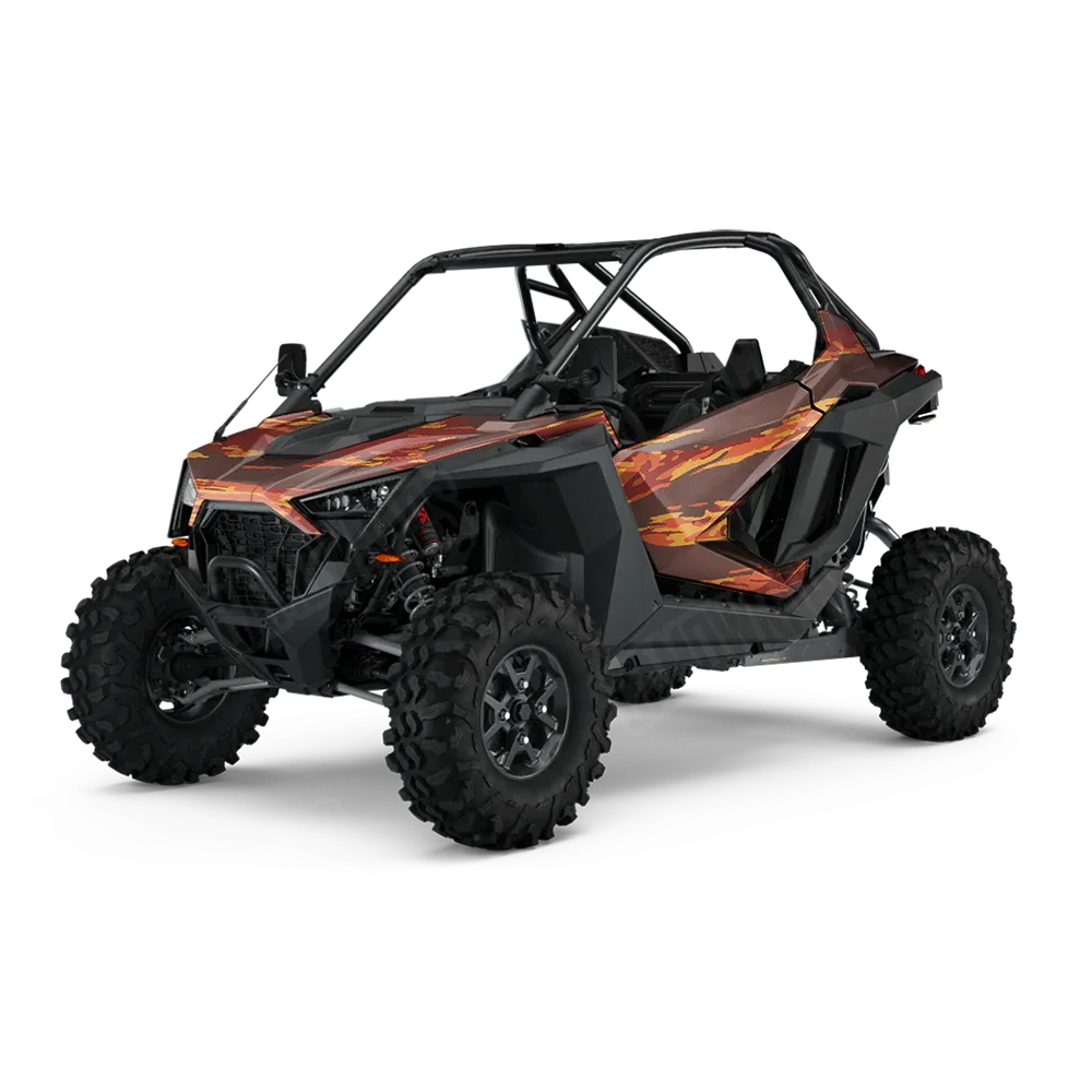Vietnam Tiger Stripe Autumn UTV Wraps