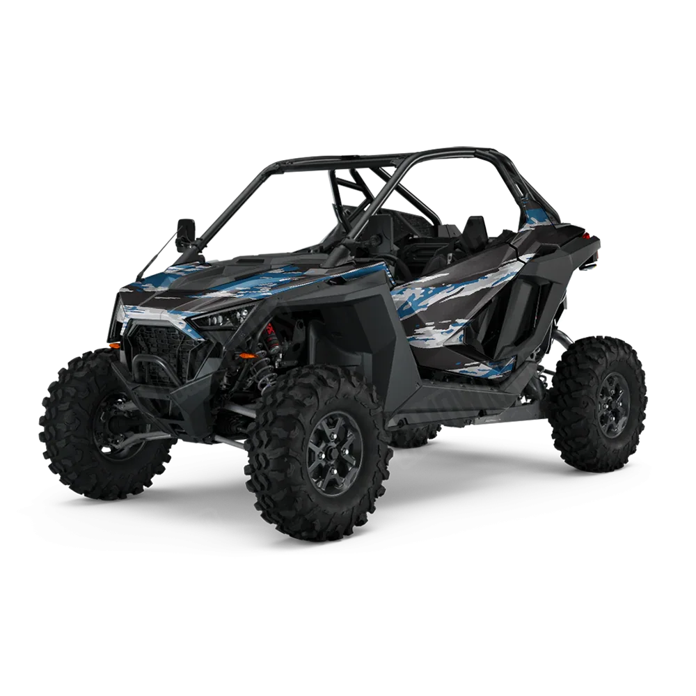 Vietnam Tiger Stripe Blue Tiger UTV Wraps