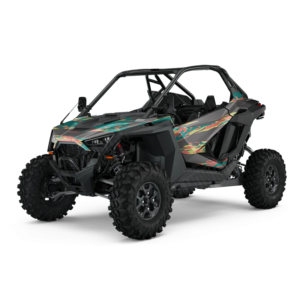 Vietnam Tiger Stripe Fiesta UTV Wraps