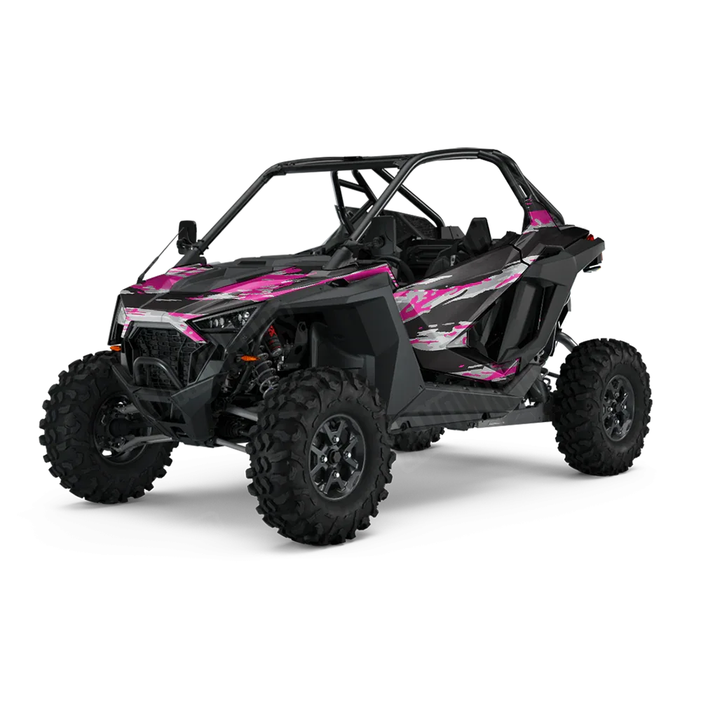Vietnam Tiger Stripe Magenta Tiger UTV Wraps