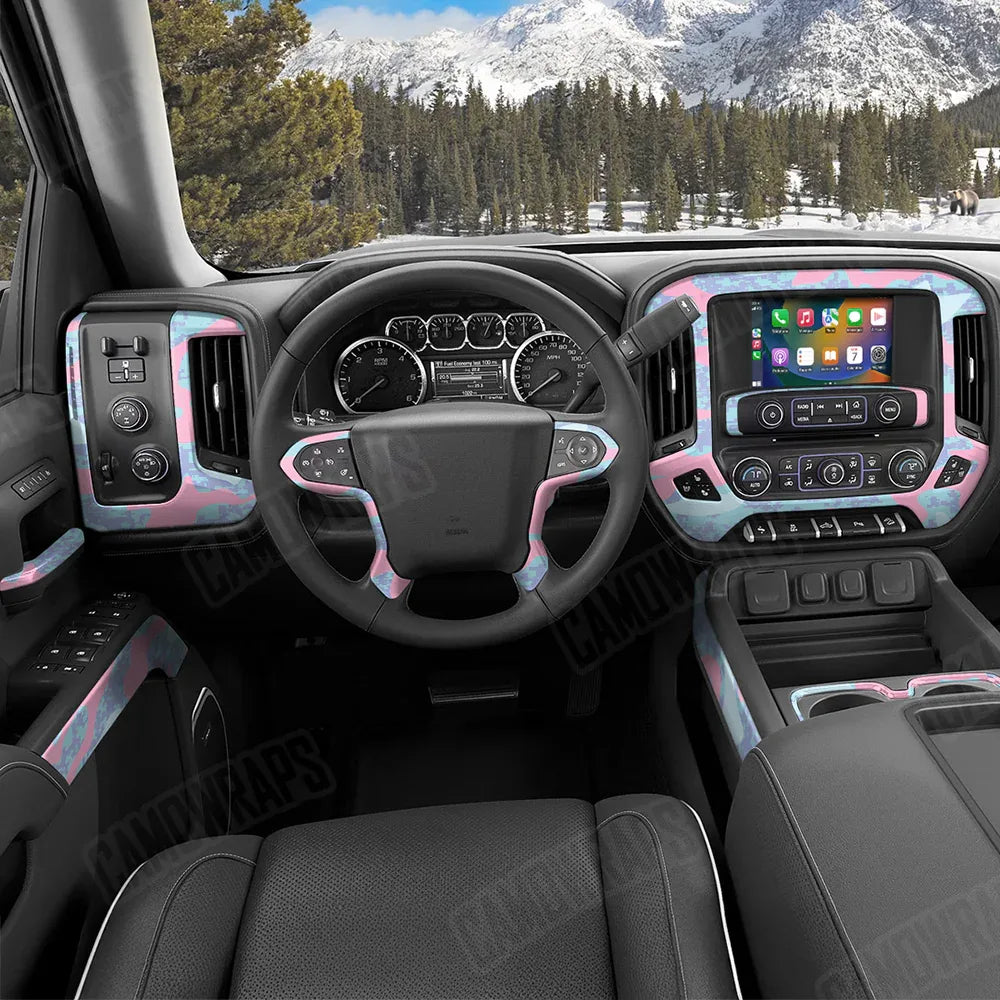 Compound Cotton Candy Car Interior Skins