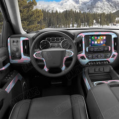 Compound Cotton Candy Car Interior Skins