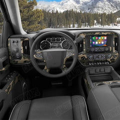 Compound Militant Green Car Interior Skins