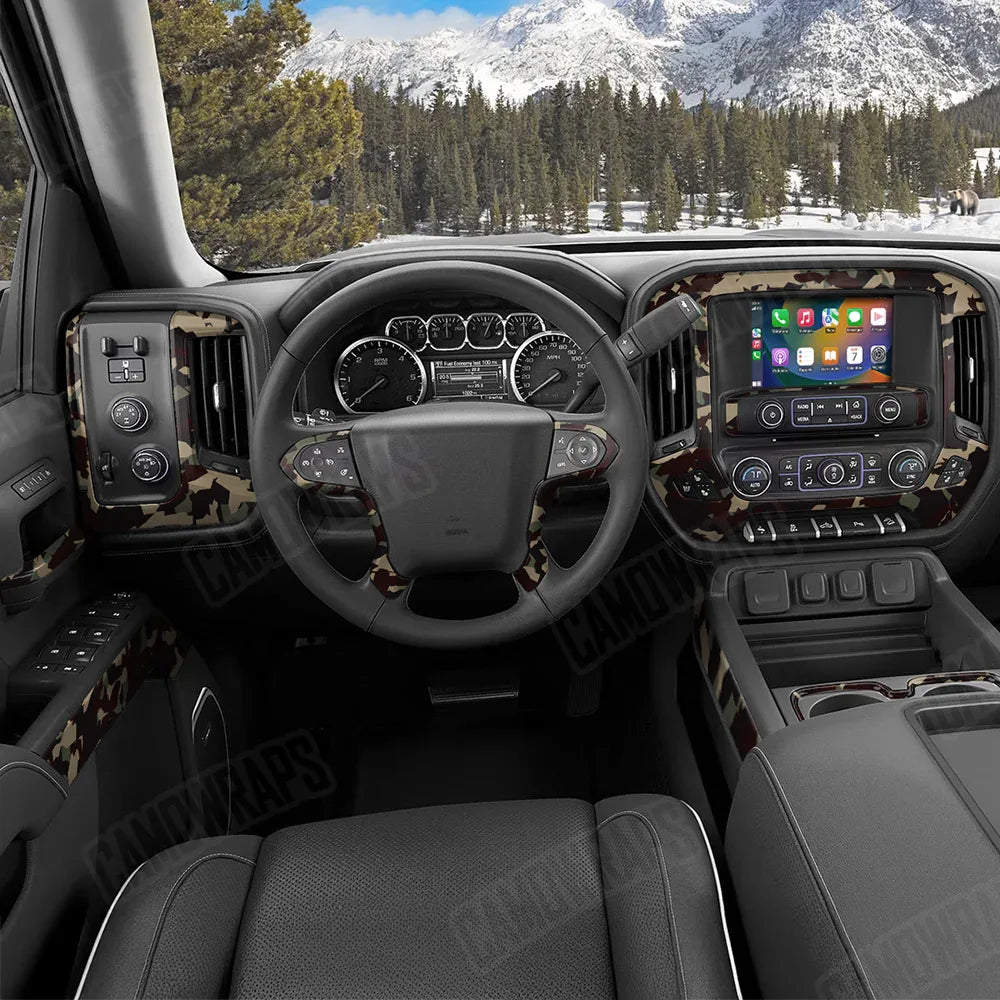 Erratic Militant Blood Car Interior Skins