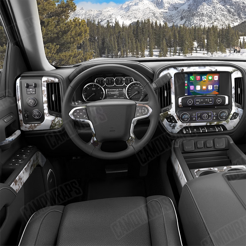 Just Hunt Great White North Car Interior Skins