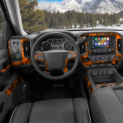 Kryptek Inferno Car Interior Skins