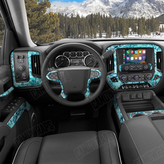 Kryptek Obskura Glacier Car Interior Skins