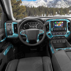 Kryptek Obskura Shallows Car Interior Skins