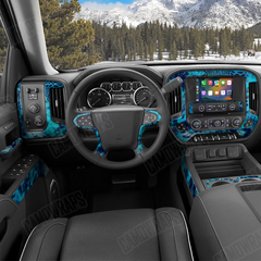 Kryptek Pontus Car Interior Skins