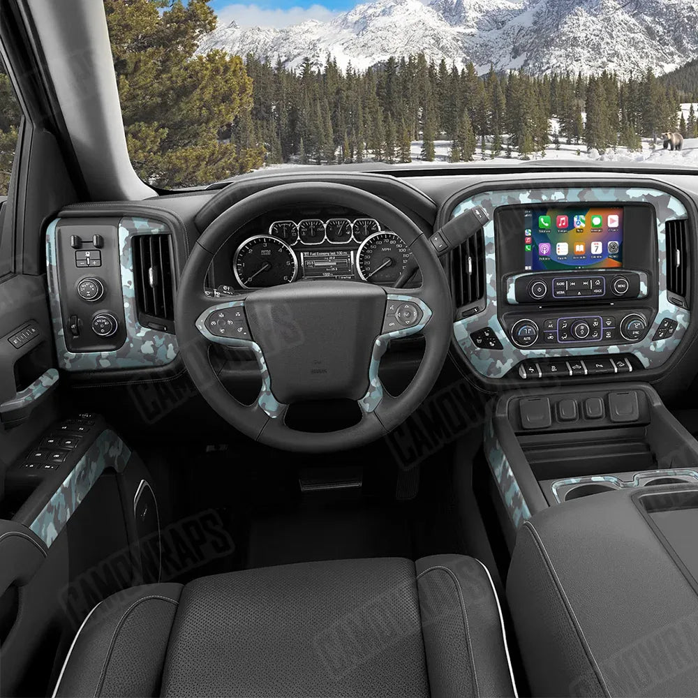Cumulus Overcast Car Interior Skins