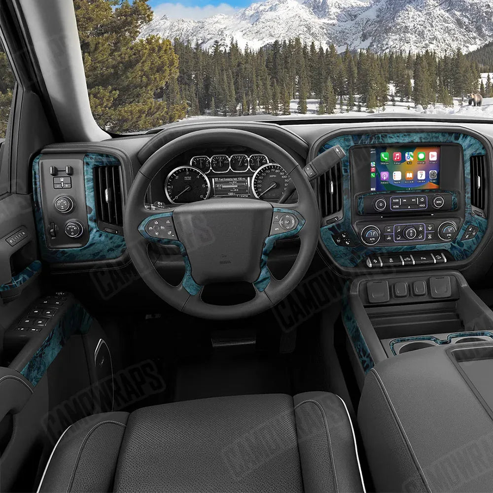 Prym1 Camo Black Tip Car Interior Skins