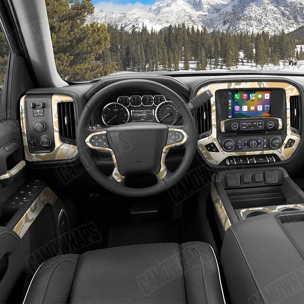 Prym1 OS Peach Car Interior Skins