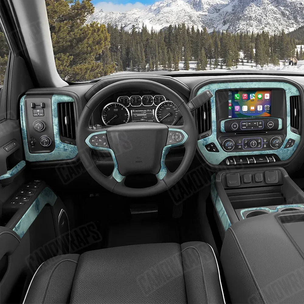 Realtree XTREME Caribbean Car Interior Skins