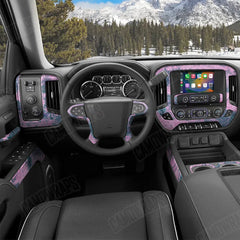 Realtree XTREME Lavender Haze Car Interior Skins