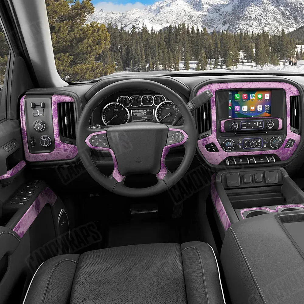 Realtree XTREME Passion Pink Car Interior Skins