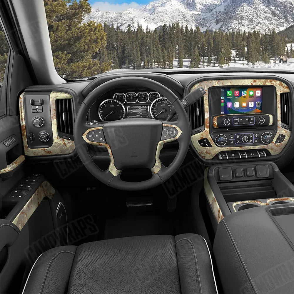 Substrate Simpson Desert Car Interior Skins