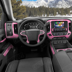 Tire Splatter Elite Pink Car Interior Skins