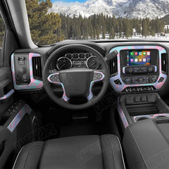 Treetop Cotton Candy Car Interior Skins