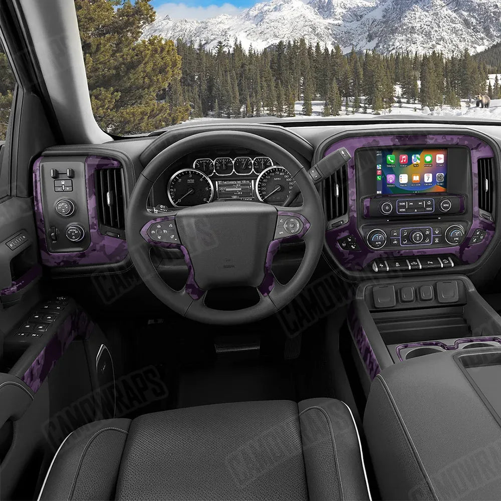 Treetop Darkwing Car Interior Skins