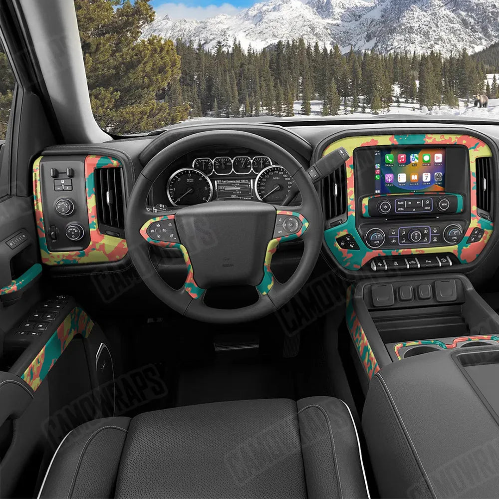 Treetop Fiesta Car Interior Skins