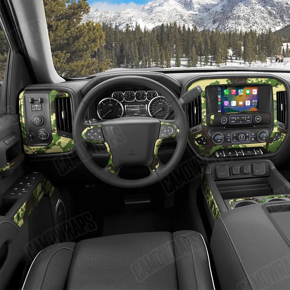 Treetop Jungle Car Interior Skins