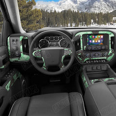 Treetop Mint Chocolate Chip Car Interior Skins