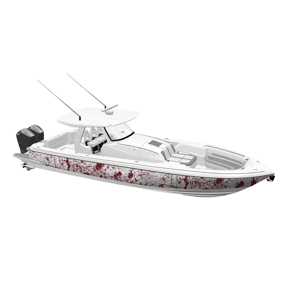 Bloodbath White Yacht Wraps