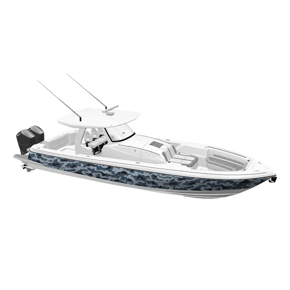 Compound Navy Yacht Wraps
