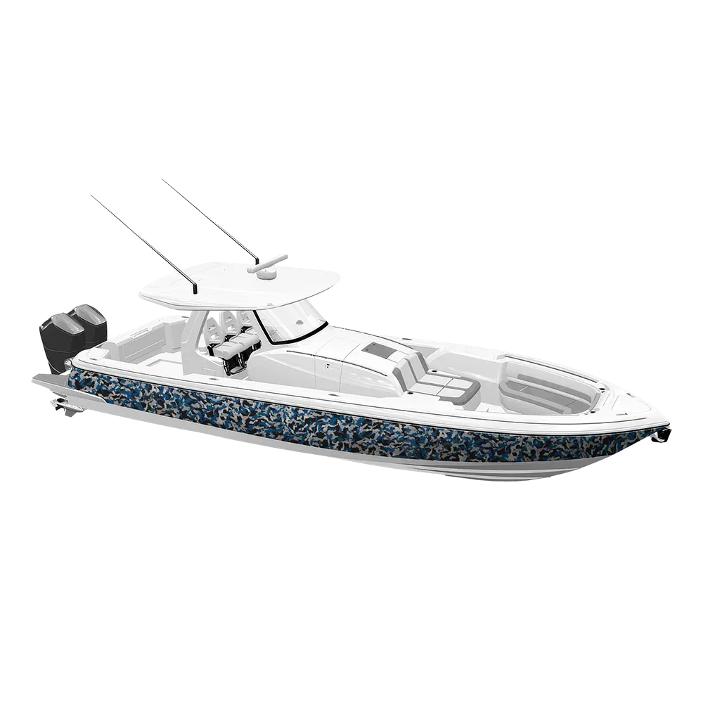 Erratic Blue Tiger Yacht Wraps
