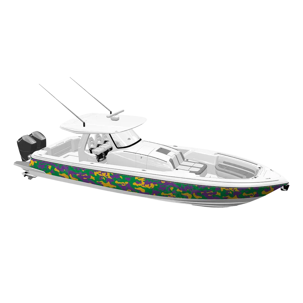 Classic Mardi Gras Yacht Wraps