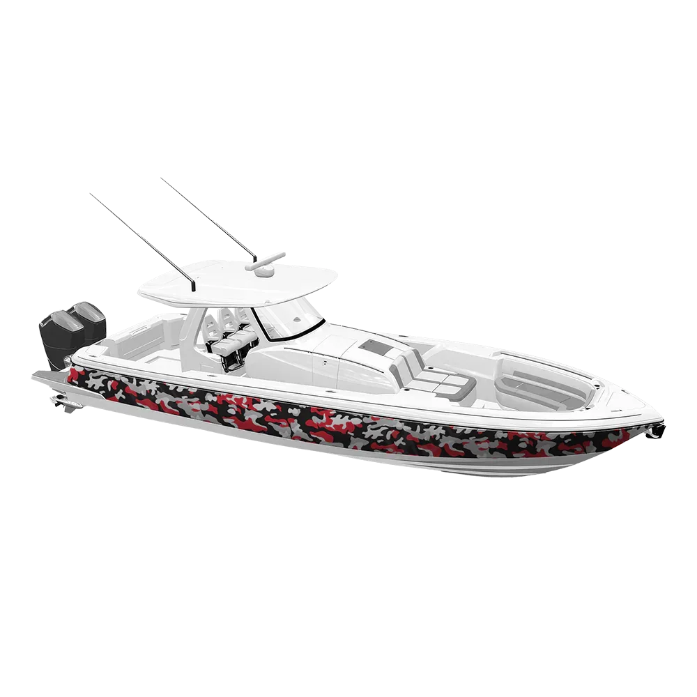 Classic Red Tiger Yacht Wraps