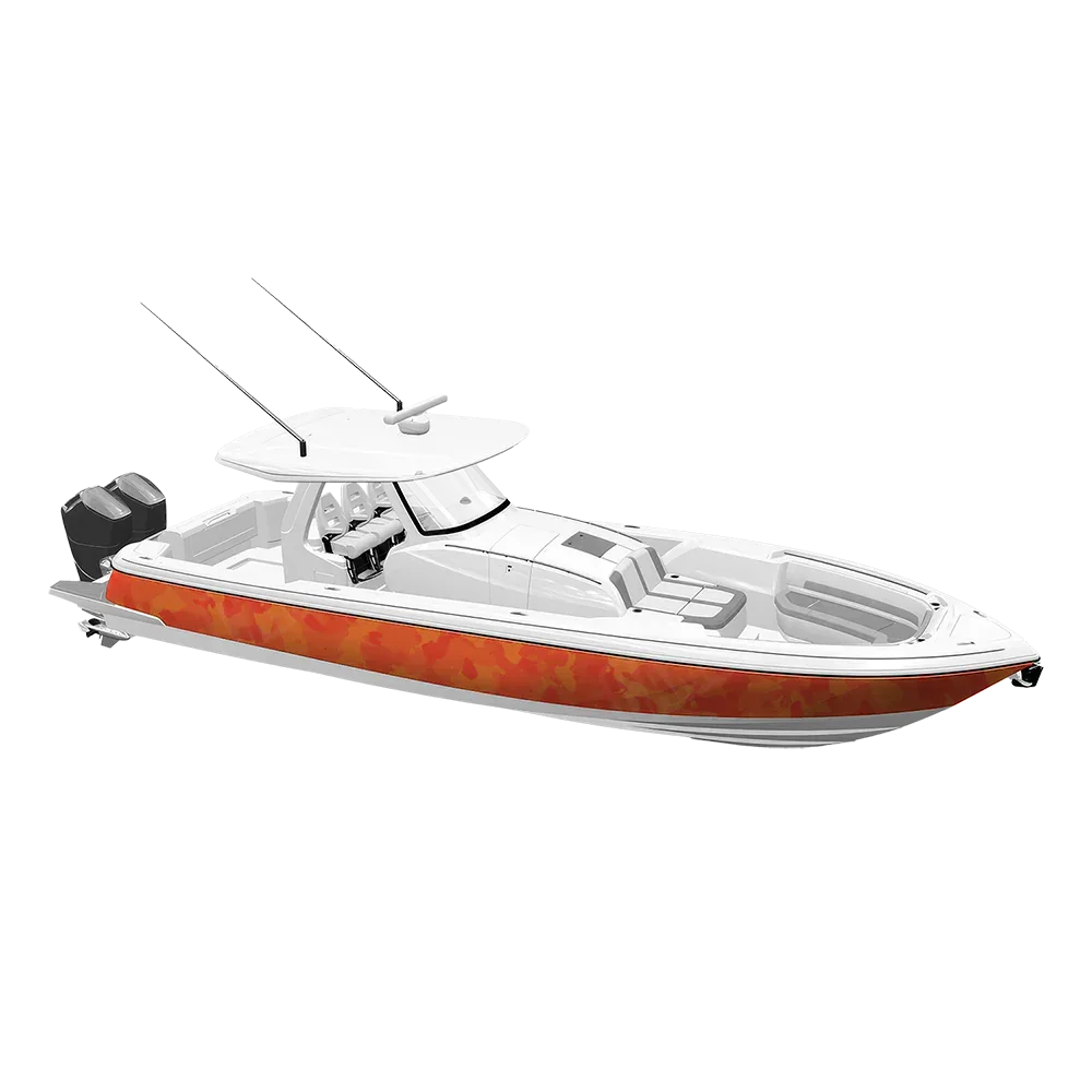 Cumulus Elite Orange Yacht Wraps